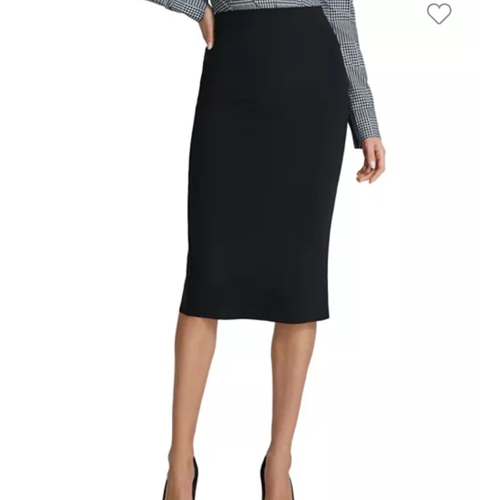Lane Tree Black Pencil Skirt Size L.